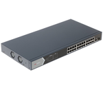 Switch Poe 24 Portas Gigabit Hikvision Ds-3e0526p-e/m +1 Sfp