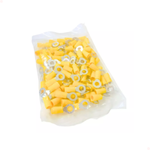 Terminal Pré-isolado Anel 4,0-6,0mm² Amarelo Furo 6,5mm -100 Unidades G20 TPA10606