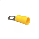 Terminal Pré-isolado Anel 4,0-6,0mm² Amarelo Furo 6,5mm -100 Unidades G20 TPA10606