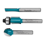 Jogo de Fresas para Tupia com 3 Peças D-16461 Makita