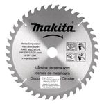 Disco Serra Circular Para Madeira 235 Mm 40 Dentes Makita