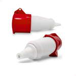 Tomada Industrial Móvel 32a 4p 380/440v Vermelha 6h Ip44