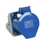 Tomada Industrial Fixa De Sobrepor 16a 5p 200/250v Azul 9h