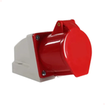 Tomada Industrial Fixa Sobrepor 63a 5p 380/440v Vermelha 6h