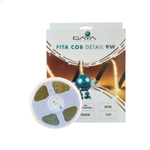 Fita Led Gaya Cob 9w 5m 12v Ip20 2700k