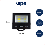 Refletor Led 10w Bivolt Quadrado Luz Verde Jardim