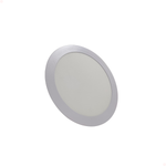 Painel Led Embutir Redondo 18w Bivolt 3000k Branco Quente