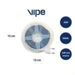 Fita Led 20w 240 Led Metro 3000k 127v - 5 Metros