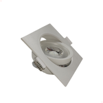 Spot Led Embutir Quadrado 5w Bivolt 3000k Branco Quente