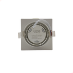 Spot Led Embutir Quadrado 5w Bivolt 3000k Branco Quente