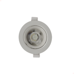 Spot Led Embutir Redondo 5w Bivolt 6500k Branco Frio