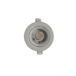Spot Led Embutir Redondo 5w Bivolt 3000k Branco Quente