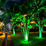 Espeto Led Para Jardim 5w Luz Verde