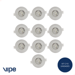 Spot Led Embutir Redondo 5w Bivolt 3000k Branco Quente