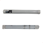 Kit C/10 Luminária Led Slim Bivolt 18W 6500K 60CM Branco Frio