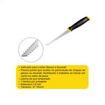 Serrote Serra Gesso Drywall Duplo 6 Cabo Emborrachado