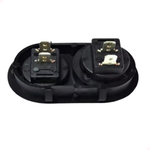 Conjunto Interruptor Liga/Desliga Margirius 17382 – 16127-NA (Verde) + 16129-NF (Vermelho)