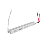 Kit C/5 Fonte 3a Perfil Driver Slim 12v Fita Led 36w Bivolt