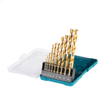 Makita D-72849 Hss Jogo Broca 10 Peças Titanio 1-10mm Hss