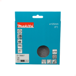 Disco De Lixa Telada 125mm A120 Makita D-78667- 10 Unidades