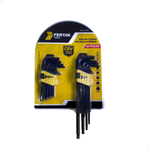 Fertak Jg Chaves Hexagonal Ponta Bola/allen Torque Torx 18pc