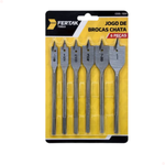 Kit Jogo De Brocas Chata 6 Peças