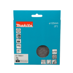Disco De Lixa Telada 125mm A80 Makita D-78651- 10 Unid