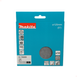 Disco De Lixa Telada 125mm A240 Makita D-78689- 10 Unid