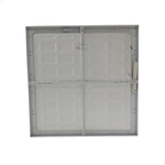 KIT C/2 Painel Led Sobrepor Quadrado 48w Bivolt 6000k Branco Frio