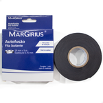 Fita Autofusão 19mm x 5m Margirius PA022409 Borracha EPR Alta Isolação Elétrica e Vedação