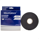Fita Autofusão 19mm x 10m Margirius PA022410 Borracha EPR Alta Isolação Elétrica e Vedação