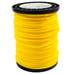 Fio de Nylon p/Roçadeiras Duraline HD 3,0mm Quadrado Bobina 2,268 kg (Aprox. 255) - Amarelo