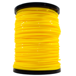 Fio de Nylon p/Roçadeiras Duraline HD 3,0mm Quadrado Bobina 2,268 kg (Aprox. 255) - Amarelo