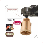 Serra Copo Diamantada 44mm Para Esmerilhadeira Cortag