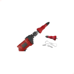 Cabeçote rebitador para furadeira 2,4 a 4,8 mm com 4 bicos - Cortag