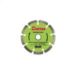 Disco Cortag Diamantado Segmentado 110mx20mm Cor Verde