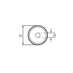 Disco Cortag Diamantado Segmentado 110mx20mm Cor Verde