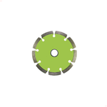 Disco Cortag Diamantado Segmentado 110mx20mm Cor Verde