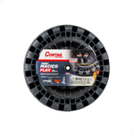 Pneu maciço flex. Cortag p/ carrinho de mão - eixo universal Cortag 62945