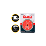 Disco Corte Diamantado Best Quality 110mm Turbo - Cortag