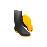 Bota Preta e Amarela PVC Tam. 36 com Forro Vonder