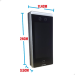 Terminal de acesso facial rfid capacidade de armazenamento de 6.000 faces ds -k1t671m