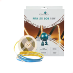 Fita LED COB 18W 3000K 12V 5m Gaya 9370 – Luz Branco Quente