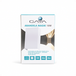 Luminária Arandela Gaya Magik 10W 3000K 300 Lúmens IP65 Bivolt Preta