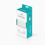 Luminária Arandela Gaya Cube Slim 8W 3000K 300 Lúmens Ip65 Bivolt Branca