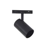 Spot Magnético Trilho Direcionável 12w Luz Amarela Gaya Cor Preto