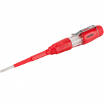Chave Fenda Teste Elétrico Tensão Isolada Vde 140mm Vonder Vermelho