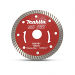 Disco Diamantado Turbo 105 mm Makita D-08791 – Corte Rápido em Mármore e Granito