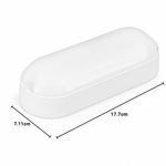Luminária Tartaruga LED 12W 6500K Gaya 9772 – Luz Branca Fria