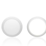 Painel LED Redondo de Embutir 24W Bivolt 6500K Taschibra Lux 15090172 – Luz Branca Fria para Teto Resid e Coml
